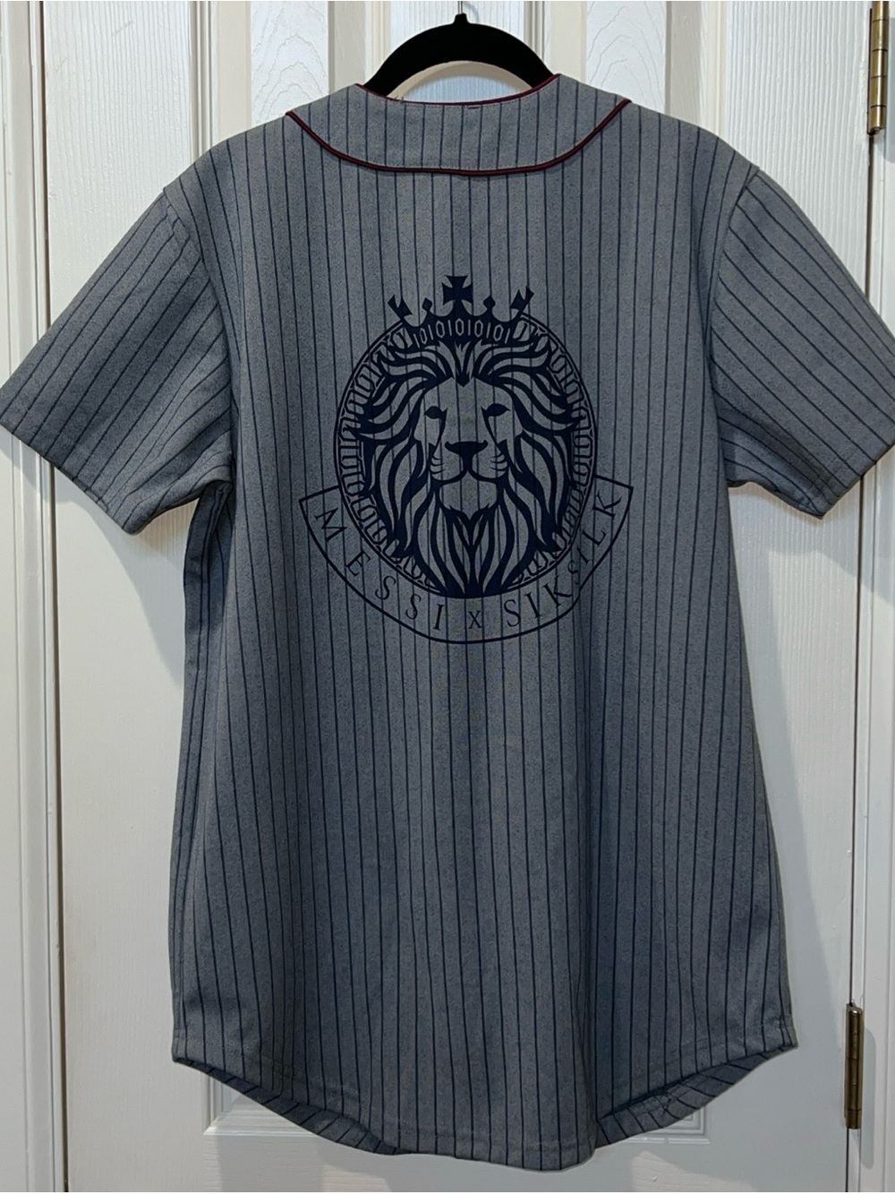 NWT Sik Silk x Messi Mens Jersey Shirt Sz M Lion FIFA Soccer Football‎ World Cup